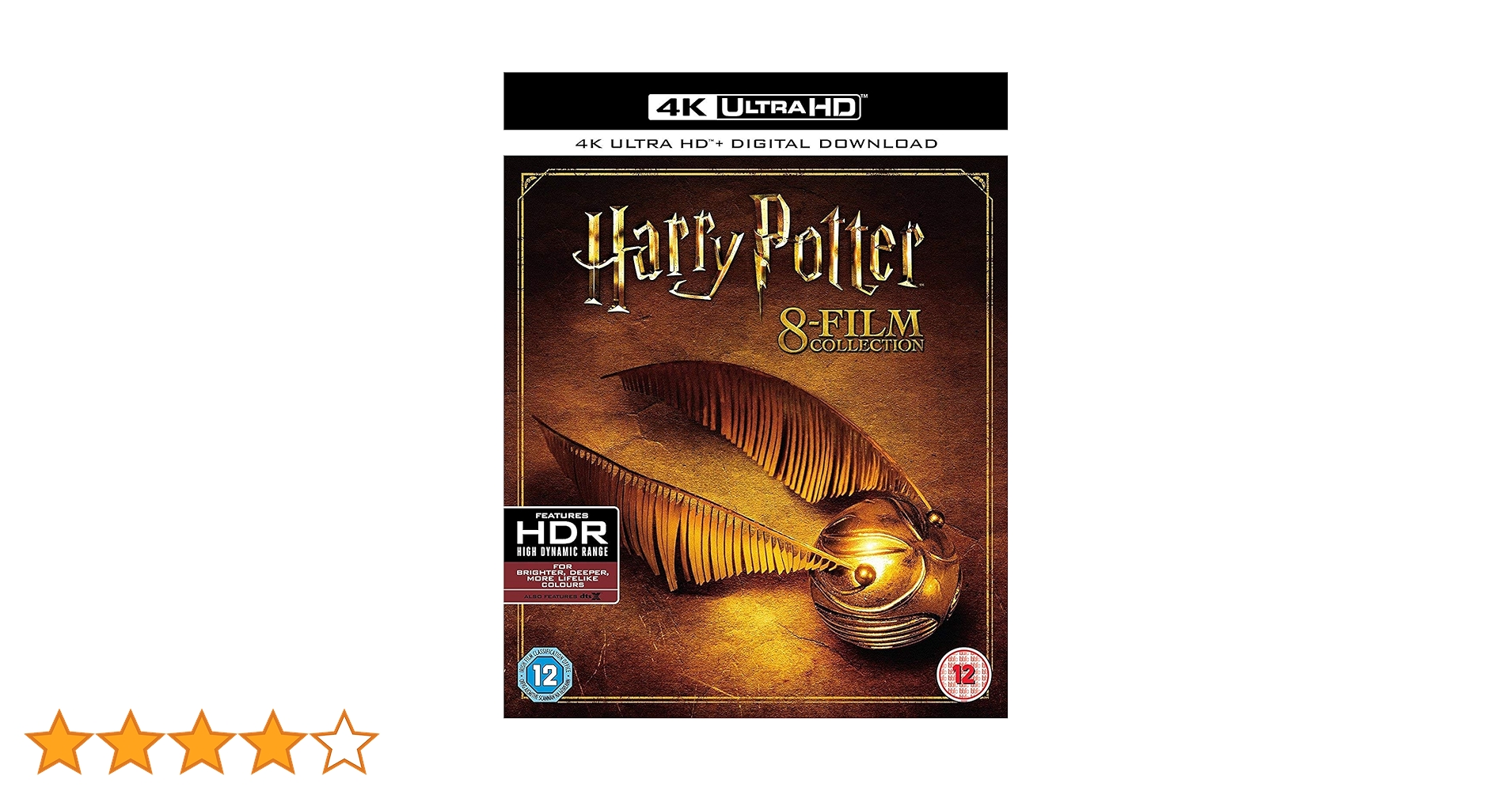 か*ん様 Harry Potter 8 Film Collection 4K U Warner Harry Potter: The Complete 8-film Collection [4K Ultra-HD